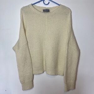 Wooden Ships Women’s Medium/Large Acrylic Mohair Wool Slouchy Pullover Sweater